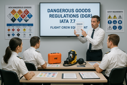 formation marchandise dangereuse DGR IATA 7.7 Equipage de conduite