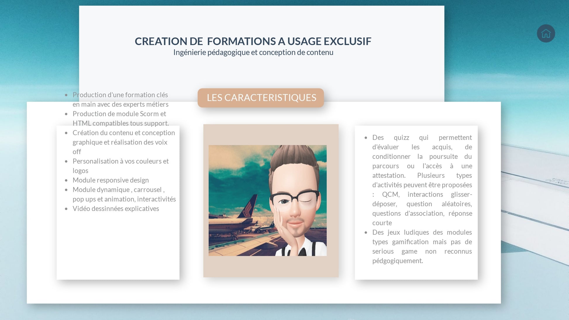 le comptoir des airs creation de formation à usage exclusif et sur mesure en surete securite